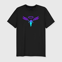 Футболка slim-fit WALHALLA TEAM NEON LOGO ТОКИЙСКИЕ МСТИТЕЛИ, цвет: черный