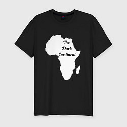 Футболка slim-fit The Dark Continent Африка, цвет: черный