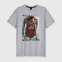 Футболка slim-fit Arsenal, England, цвет: меланж