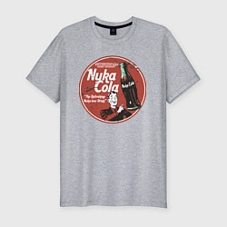 Мужская slim-футболка Nuka Cola Ice Cold Retro