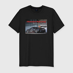 Футболка slim-fit Honda GT3 Racing Team, цвет: черный