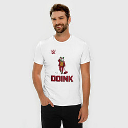 Футболка slim-fit DOINK Клоун, цвет: белый — фото 2