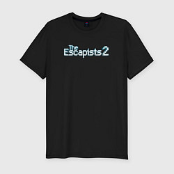 Мужская slim-футболка The Escapists 2 logotype