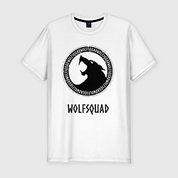 Мужская slim-футболка WOLFSQUAD