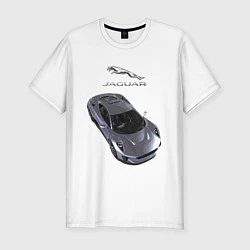 Футболка slim-fit Jaguar Motorsport, цвет: белый