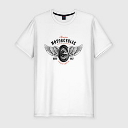 Мужская slim-футболка Motorcycle Parts and Accessories