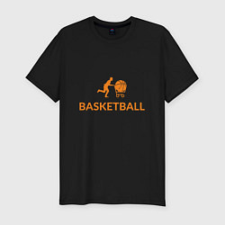 Футболка slim-fit Buy Basketball, цвет: черный