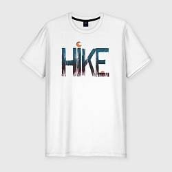 Футболка slim-fit Hike, цвет: белый