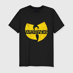 Футболка slim-fit Wu tang logo, цвет: черный