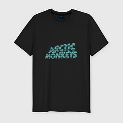 Футболка slim-fit Надпись Arctic Monkeys, цвет: черный