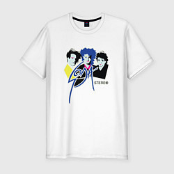 Футболка slim-fit Soda Stereo, цвет: белый
