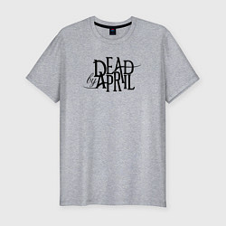 Футболка slim-fit Dead by april music, цвет: меланж