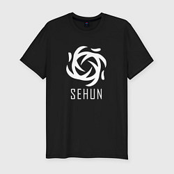 Футболка slim-fit Exo SEHUN, цвет: черный