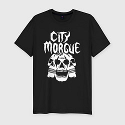 Футболка slim-fit ZillaKami x SosMula City - Morgue Skulls, цвет: черный