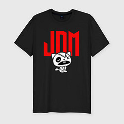 Футболка slim-fit JDM Kitten-Zombie Japan, цвет: черный