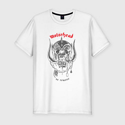 Футболка slim-fit Motorhead no remorse, цвет: белый