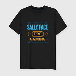 Футболка slim-fit Sally Face PRO Gaming, цвет: черный
