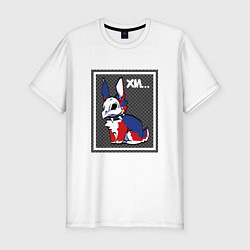 Футболка slim-fit Кролик Альт, цвет: белый