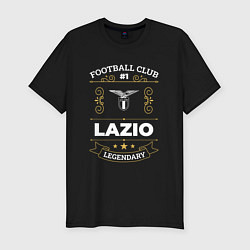 Футболка slim-fit Lazio: Football Club Number 1, цвет: черный