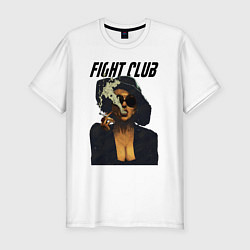 Мужская slim-футболка Fight Club - Marla Singer