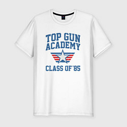 Футболка slim-fit TOP GUN Academy Class of 85, цвет: белый