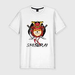 Футболка slim-fit Shiburai, цвет: белый