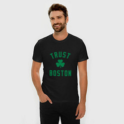 Футболка slim-fit Trust Boston, цвет: черный — фото 2