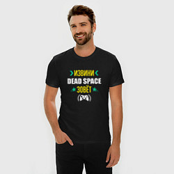 Футболка slim-fit Извини Dead Space Зовет, цвет: черный — фото 2