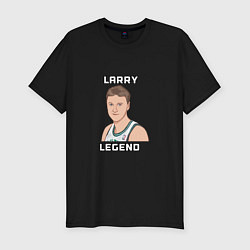 Мужская slim-футболка Larry Legend
