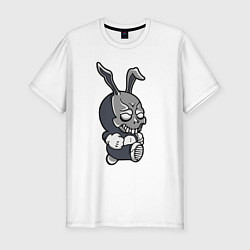 Футболка slim-fit Cool hare Hype Крутой заяц Шумиха, цвет: белый