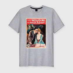 Мужская slim-футболка Poster Harry Houdini Episode Ten