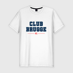 Футболка slim-fit Club Brugge FC Classic, цвет: белый