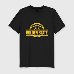 Мужская slim-футболка Golden State Ball