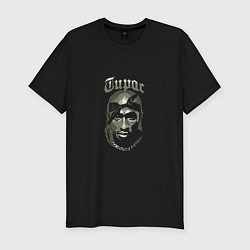 Футболка slim-fit Tupac Shadow, цвет: черный