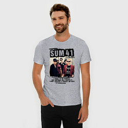 Футболка slim-fit SUM 41 PIECES, цвет: меланж — фото 2