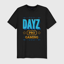 Футболка slim-fit Игра DayZ PRO Gaming, цвет: черный