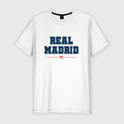 Футболка slim-fit Real Madrid FC Classic, цвет: белый
