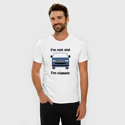 Футболка slim-fit Volkswagen Im not old Im classic, цвет: белый — фото 2