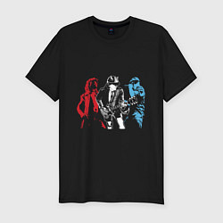 Футболка slim-fit POPULAR ROCK BAND, цвет: черный