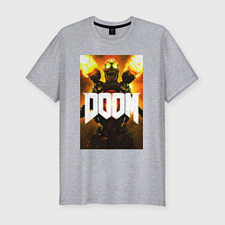 Футболка slim-fit Doom - apex revenant, цвет: меланж