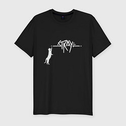Футболка slim-fit Stray Street, цвет: черный