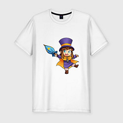 Мужская slim-футболка A Hat in Time