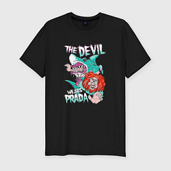 Футболка slim-fit The Devil wears prada - Shark, цвет: черный