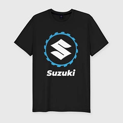 Футболка slim-fit Suzuki в стиле Top Gear, цвет: черный