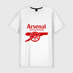 Мужская slim-футболка Arsenal: The gunners