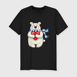 Футболка slim-fit Lovebear, цвет: черный