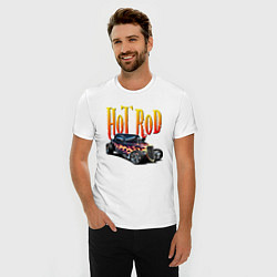 Футболка slim-fit Hot Rod - Power, цвет: белый — фото 2