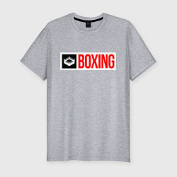 Футболка slim-fit Ring of boxing, цвет: меланж