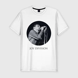 Мужская slim-футболка Joy Division: Ian Curtis