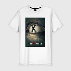 Футболка slim-fit X - Files poster, цвет: белый